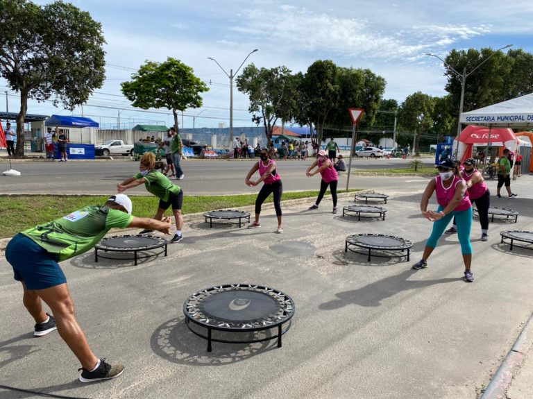 Com máscara e distanciamento, atividades do Domingo é Lazer são retomadas