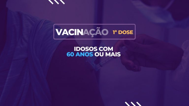 Nova etapa de Vacinação contra a Covid-19 acontece nessa sexta-feira (16)