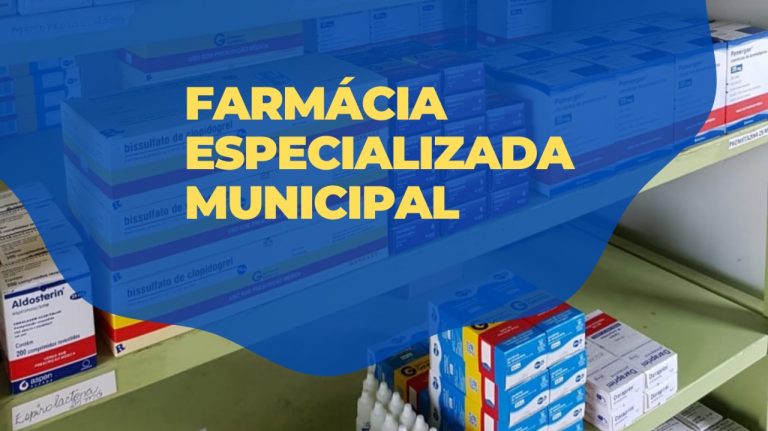 Farmácia Especializada Municipal: Dispensação de medicamentos gratuitos para a população Teixeirense