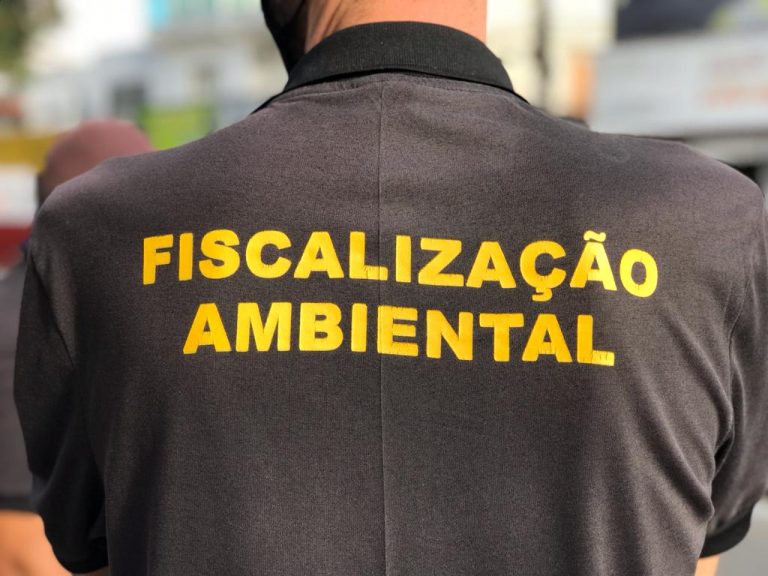 Fiscalização Ambiental realiza levantamento de árvores que tem risco de queda