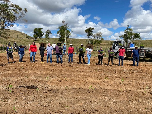 Unidade demonstrativa do PAT da Mandiocultura é implantada em Cachoeira do Mato