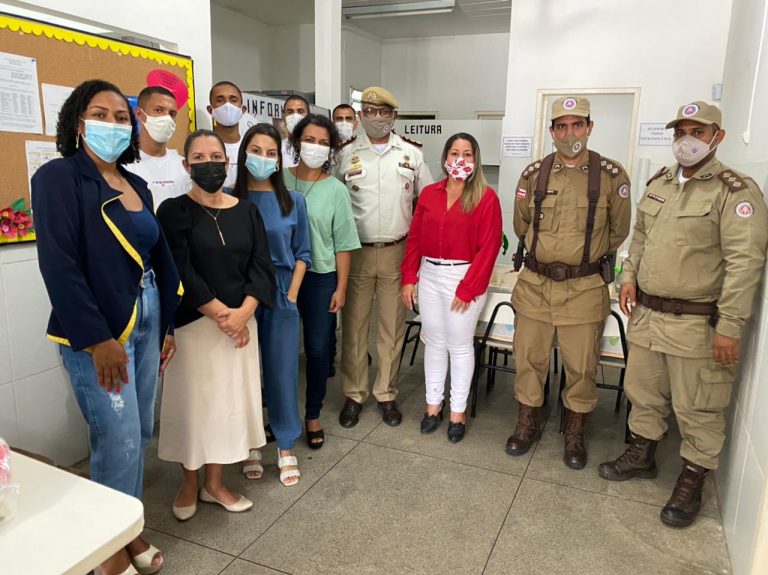 Secretaria de Assistência Social recebe cestas básicas doadas pela Polícia Militar através do Projeto Força Solidária