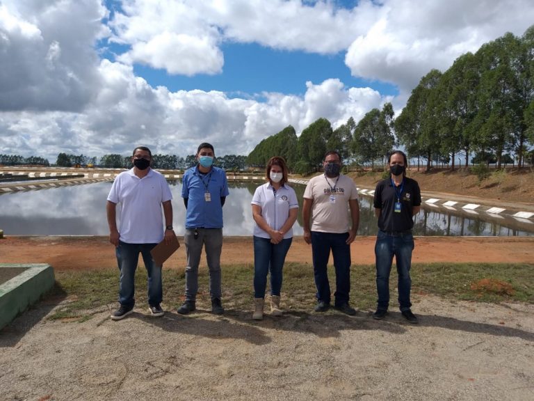 Equipe da Secretaria de Meio Ambiente realiza visita técnica na Estação de Tratamento da Embasa