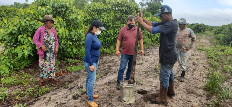 Secretaria de Agricultura realiza nova visita técnica na comunidade Braço do Sul