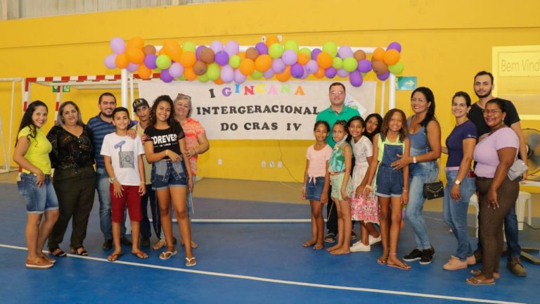 Prefeitura realiza 1ª Gincana Intergeracional do CRAS IV; veja como foi