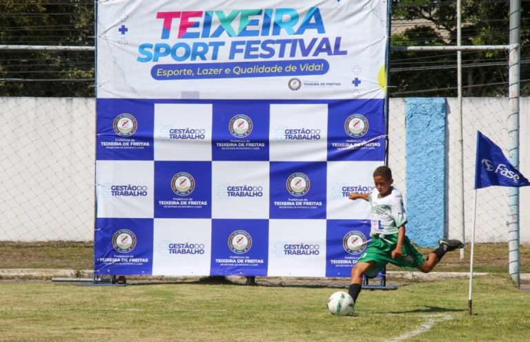 Abertura do 1º Teixeira Sport Festival marcou a manhã desse sábado (06) no Estádio Municipal