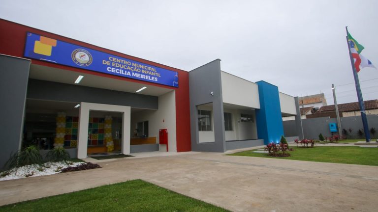 Prefeitura inaugurou a Centro Municipal de Educação Infantil Cecília Meireles nesta sexta (30), no Eixo Sul