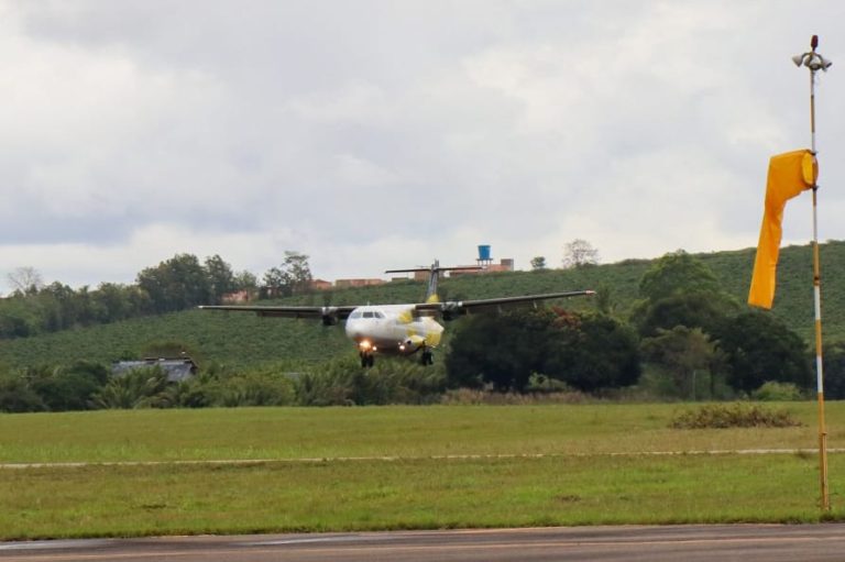 Voo inaugural de reabertura do Aeroporto 9 de Maio ocorreu na última segunda (24); confira detalhes