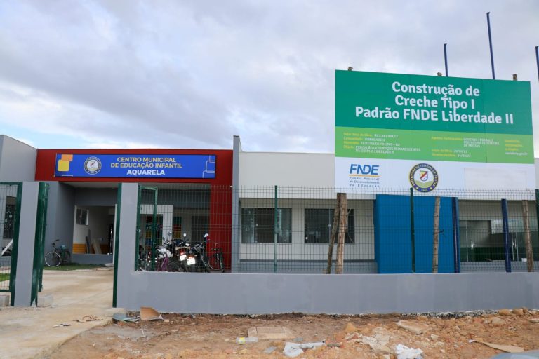 Construção de creches municipais estão em fase final; veja fotos