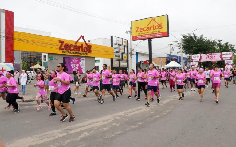 7ª edição da Corrida Rosa ocorre no próximo domingo (09); confira detalhes