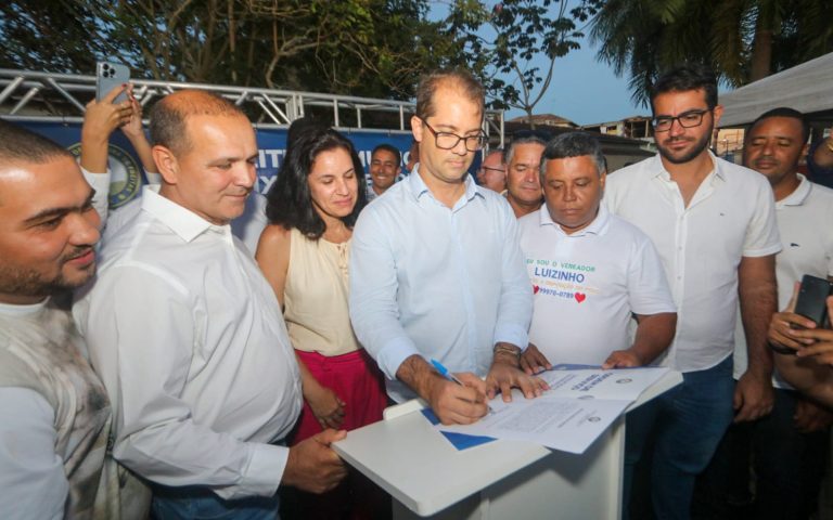 Assinatura da ordem de serviço para obras no entorno do Shopping Teixeira Mall ocorre nesta quinta (09)