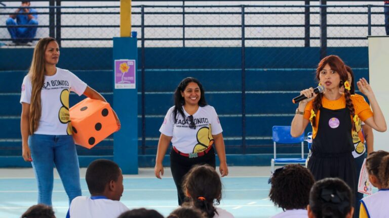 Campanha Faça Bonito realiza atividades de conscientização aos alunos de comunidade em Teixeira de Freitas