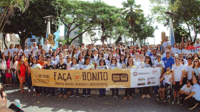 Caminhada da campanha Faça Bonito promove a conscientização e o combate da violência sexual contra crianças e adolescentes; confira