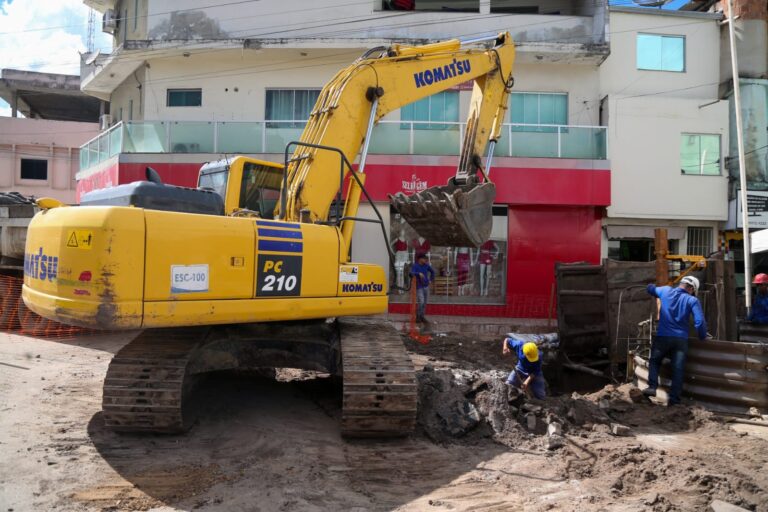 Prefeitura avança com obras no entorno do Shopping Teixeira Mall