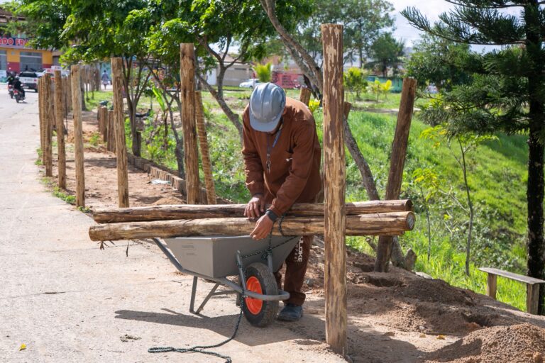 Prefeitura inicia construção do Parque Municipal de Biquinha; veja fotos