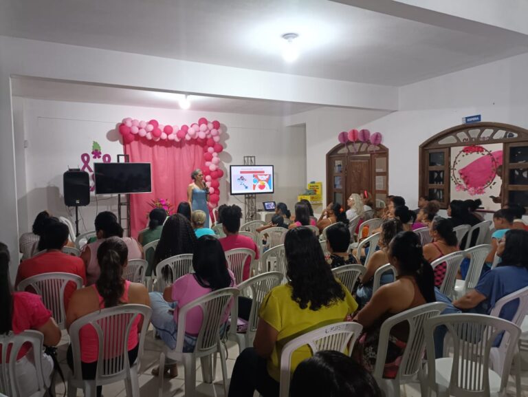 Papo Rosa: evento em posto de saúde emociona e conscientiza sobre o combate ao câncer de mama