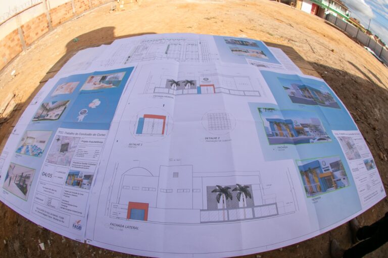 Assinatura da ordem de serviço para a construção da nova Escola Municipal Recreio ocorreu nesta segunda (17)